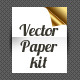Vector Paper kit - GraphicRiver Item for Sale