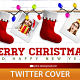 Christmas Boots Twitter Cover - GraphicRiver Item for Sale