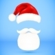 Santa's Hat and Beard  - GraphicRiver Item for Sale