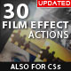 PRO Actions - 30 Film Effect Styles - GraphicRiver Item for Sale