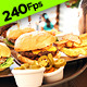 Waiter Carrying Burgers - VideoHive Item for Sale