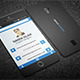 Smart Phone Style Business Card - GraphicRiver Item for Sale