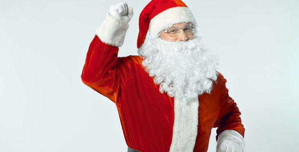 Funny Santa Dance