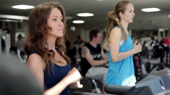 Running on a Treadmill alt