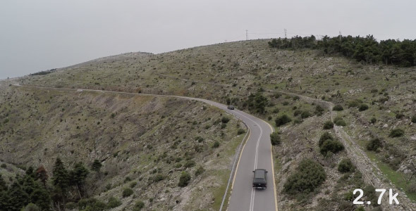 Cars on Country Road alt