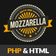 Mozzarella PHP & HTML Cafe Bar Template - ThemeForest Item for Sale