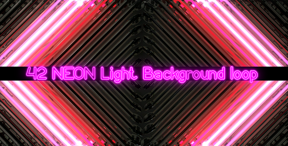 Neon Lights Flashing Bars