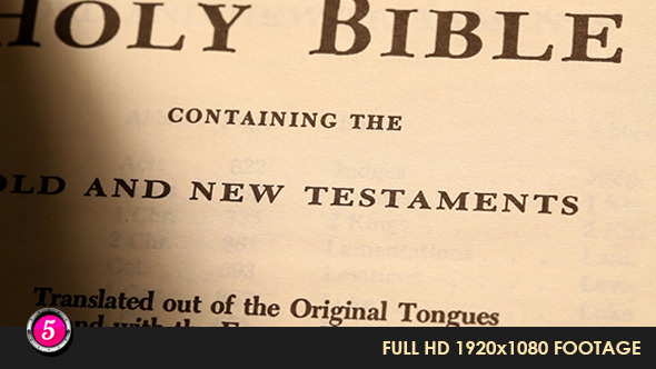Old Holy Bible 322