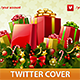 Christmas Gifts Twitter Cover - GraphicRiver Item for Sale