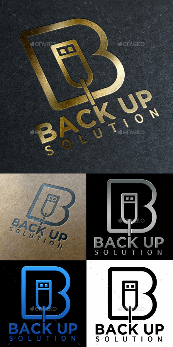 Logo Back Up Solution Technology