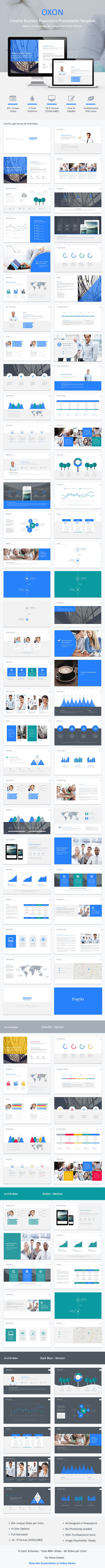 Oxon - Powerpoint Business Template