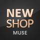 New Shop Muse Template - ThemeForest Item for Sale