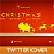 Christmas Ribbon Twitter Cover - GraphicRiver Item for Sale
