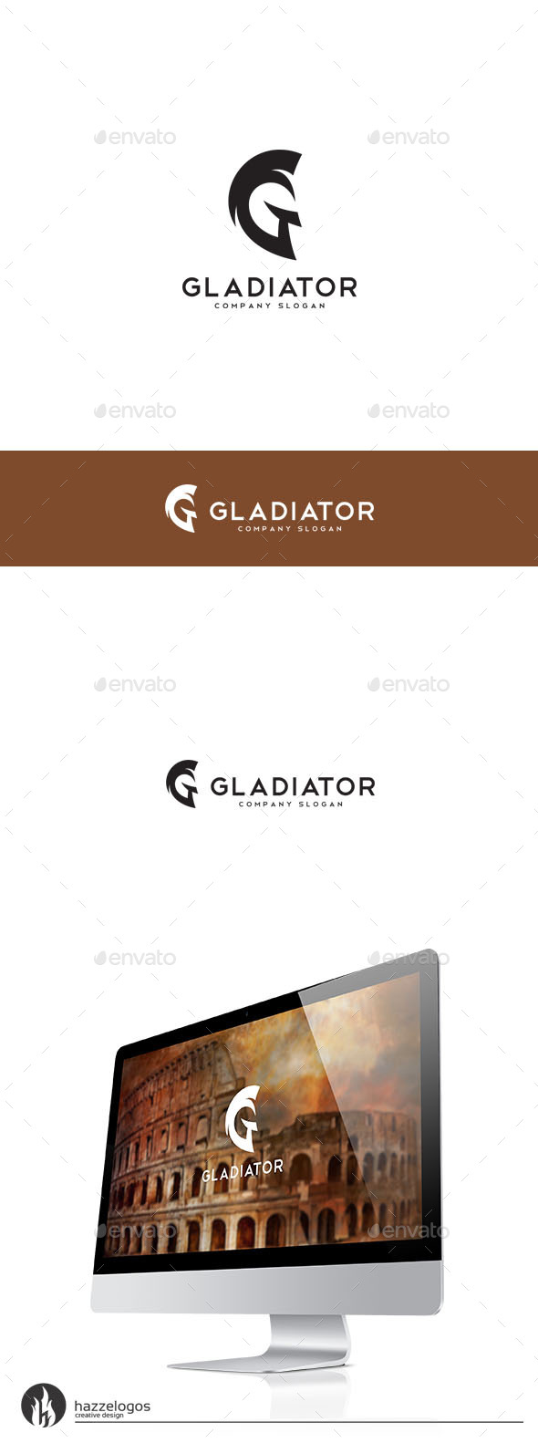 Gladiator - Letter G Logo