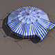 Blue Circus Tent - 3DOcean Item for Sale