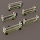 Wood Fence Low Poly - 3DOcean Item for Sale