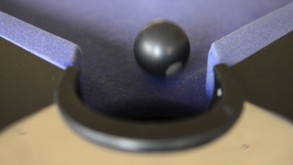 Sinking 8 Ball On Pool Table