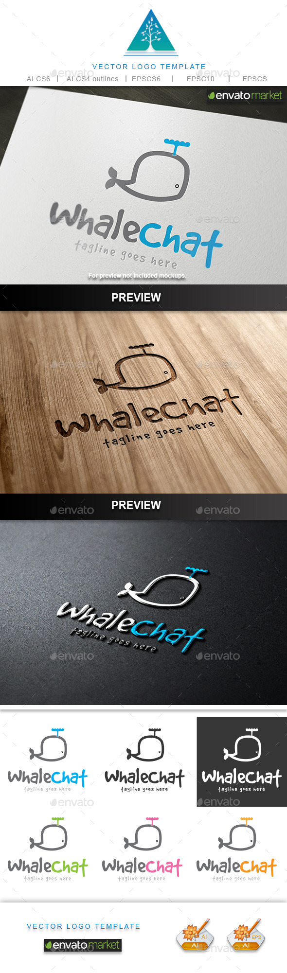 Whale Chat Logo