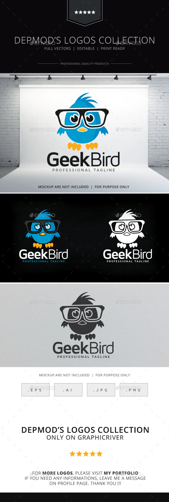 Geek Bird Logo