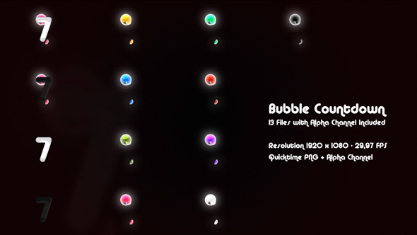 Bubble Countdown / Timer