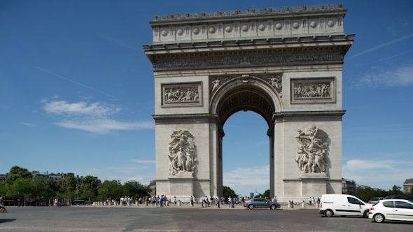 Arc Du Triomphe Paris France