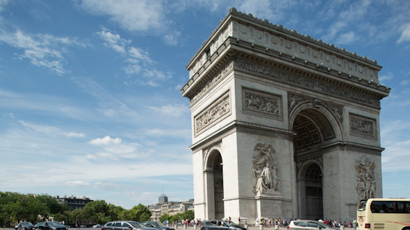 Arc Du Triomphe Paris France