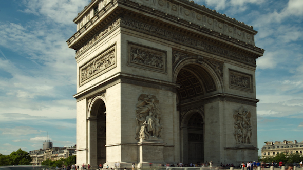 Arc Du Triomphe, Paris France