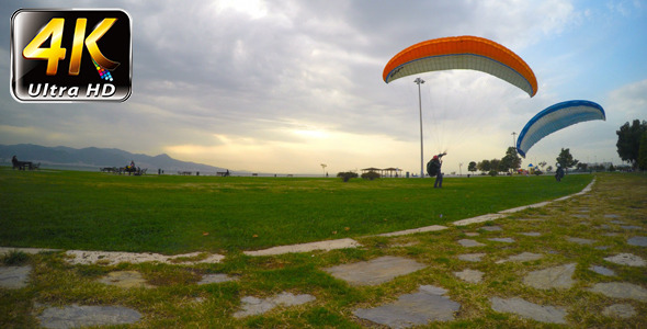 Practice with Parachute in Nature 2