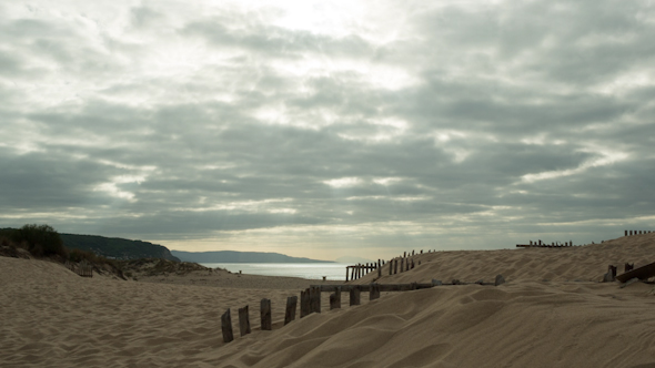 Cadiz Beach, Protected Dunes, Andalusia Spain