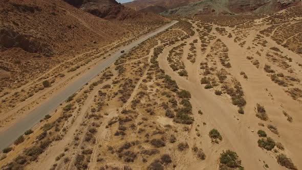 Road on the Desert