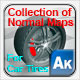 Collection of normal maps for car tires - 3DOcean Item for Sale