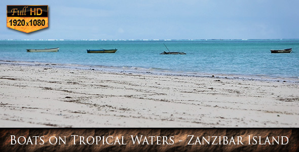 Boats on Tropical Waters