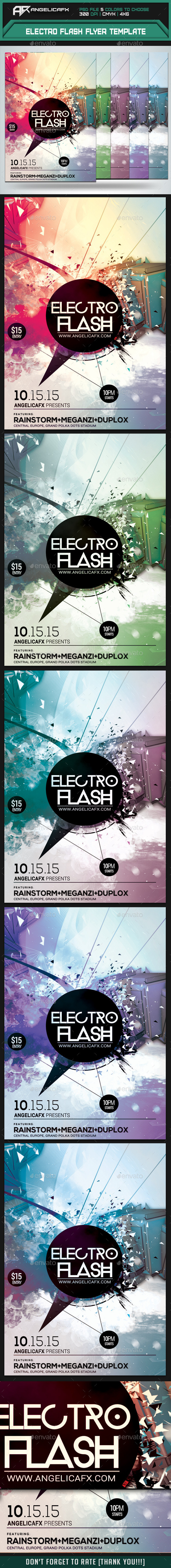 Electro Flash Flyer Template