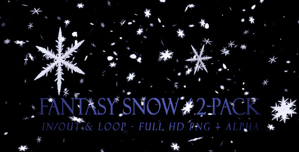 Fantasy Snow - Pack of 2 alt