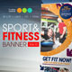 Fitness Banner Vol.13 - GraphicRiver Item for Sale