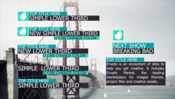 Simple Lower Thirds alt