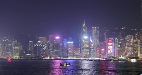 Hong Kong Urban at Night