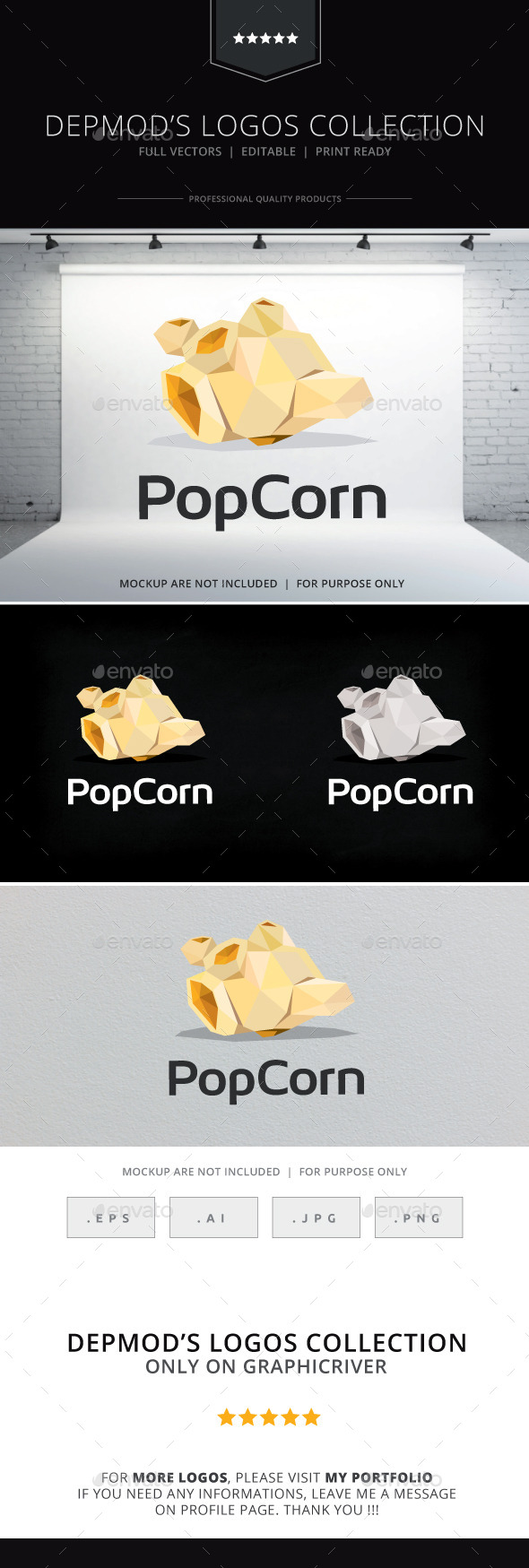Pop Corn Logo