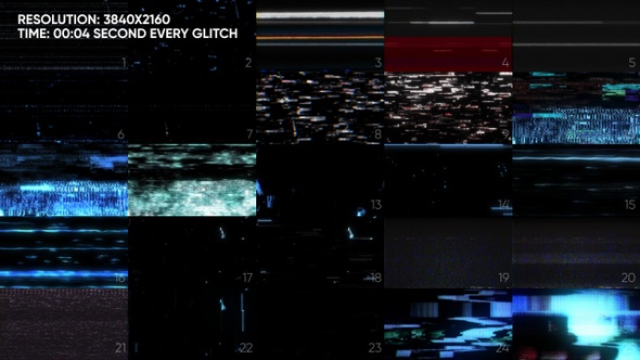 25 Glitch Vhs Pack alt