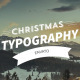 Christmas Typo - Titles, Greetings, Invitations - VideoHive Item for Sale