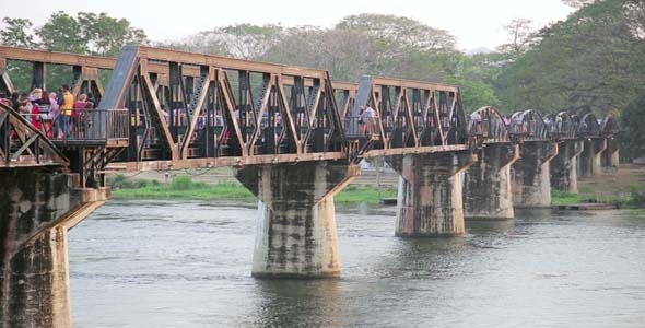 Historical Train At Kwai River Death Railway 4 alt