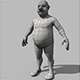 Base Mesh Fat Stylized Man - 3DOcean Item for Sale