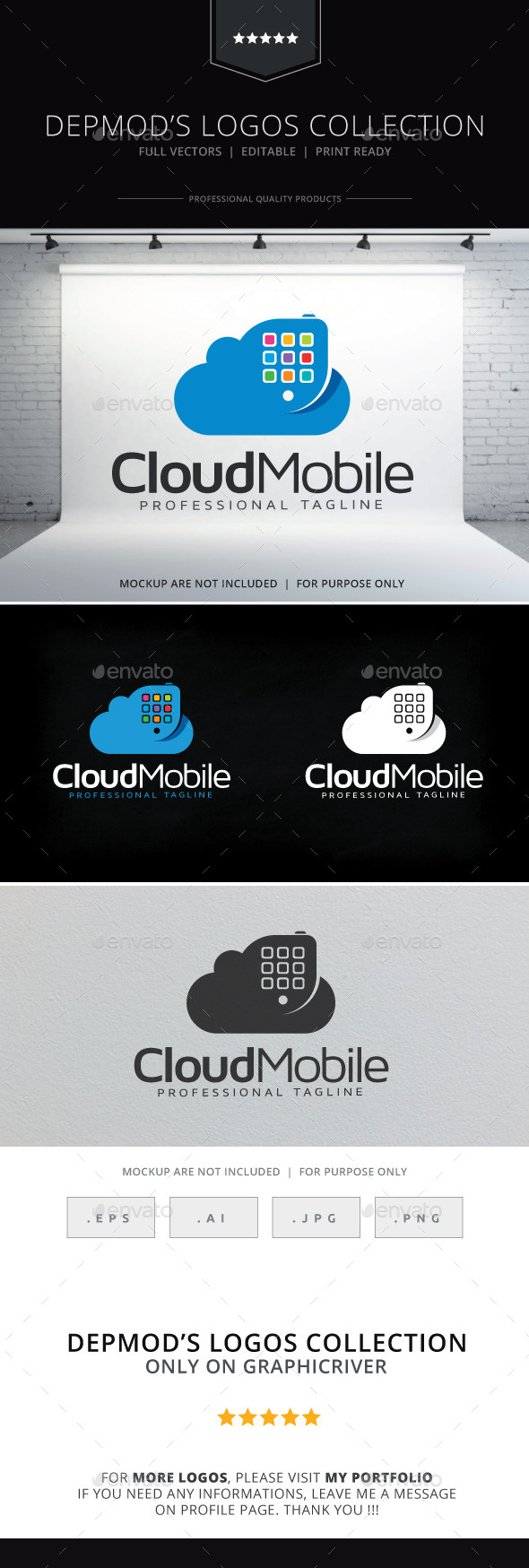 Cloud Mobile Logo