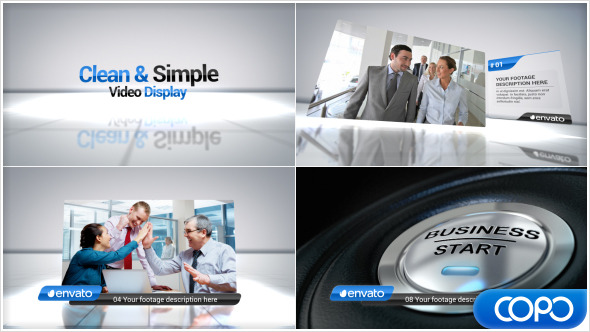 Clean & Simple Video Display