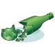 Breaking Glass Bottles