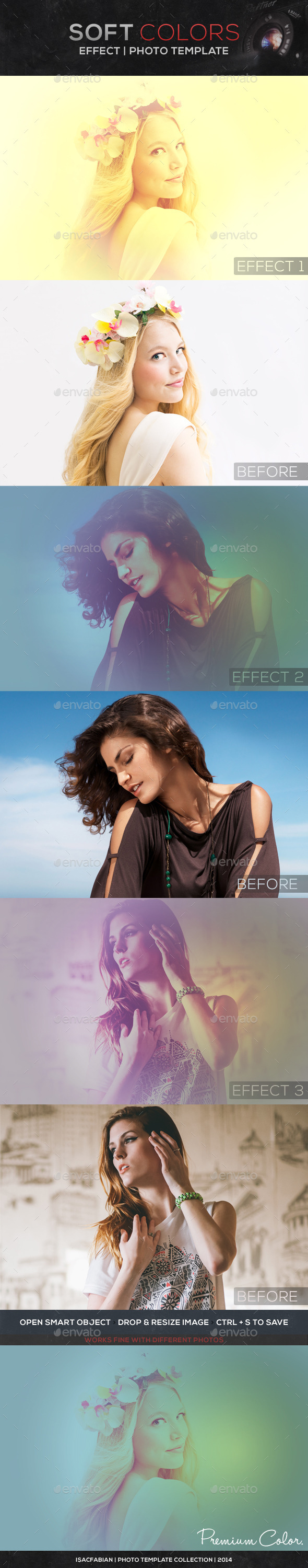 Soft Colors Photo Template