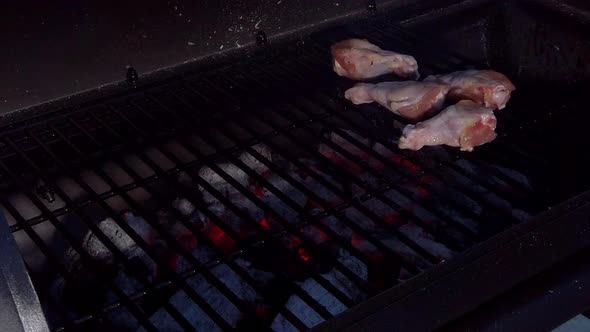 Chicken Wings on the Summer BBQ. Mmm Mmmm Mmm Good