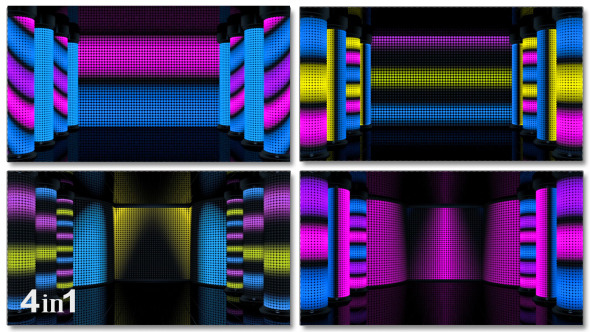 Neon LED Scene (4-Pack)