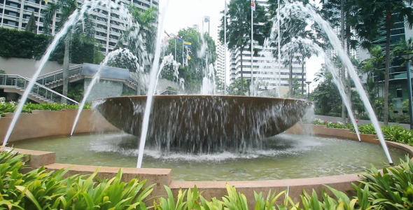 Kuala Lumpur fountain