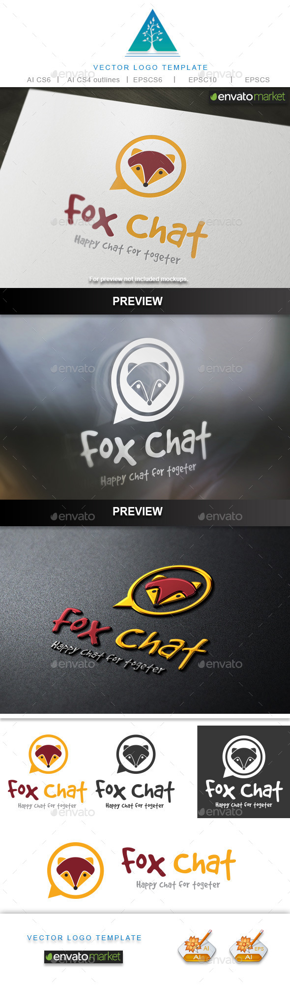 Fox Chat Logo